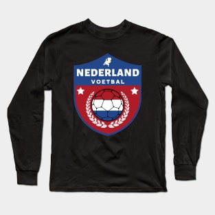 Nederland Voetbal Long Sleeve T-Shirt